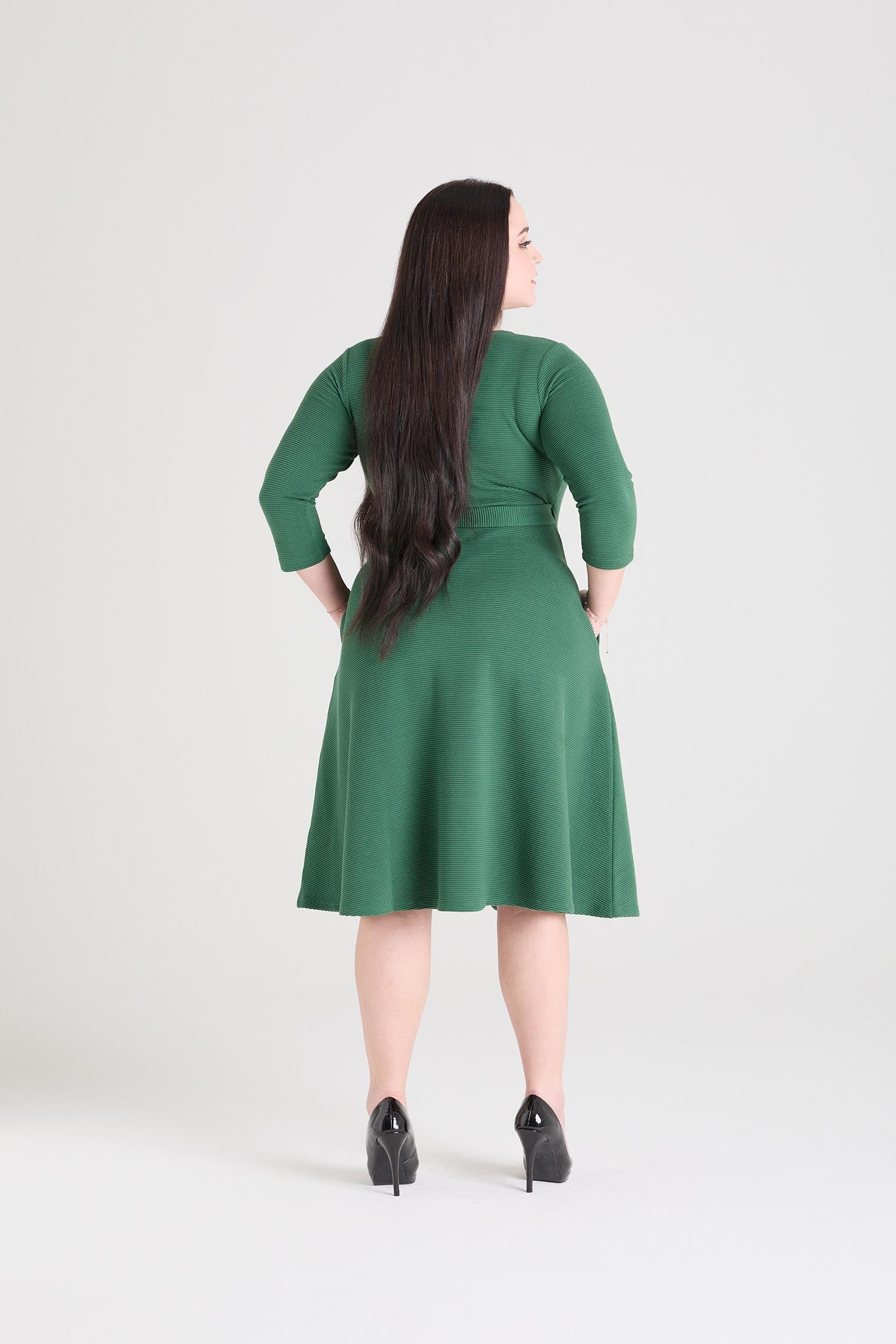 Ottoman Wrap Around Dress - Petit Pois