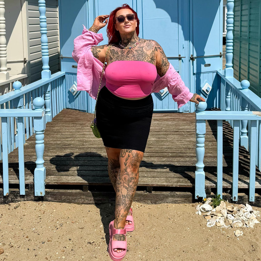 Mini Pencil Skirt - Black (V2)